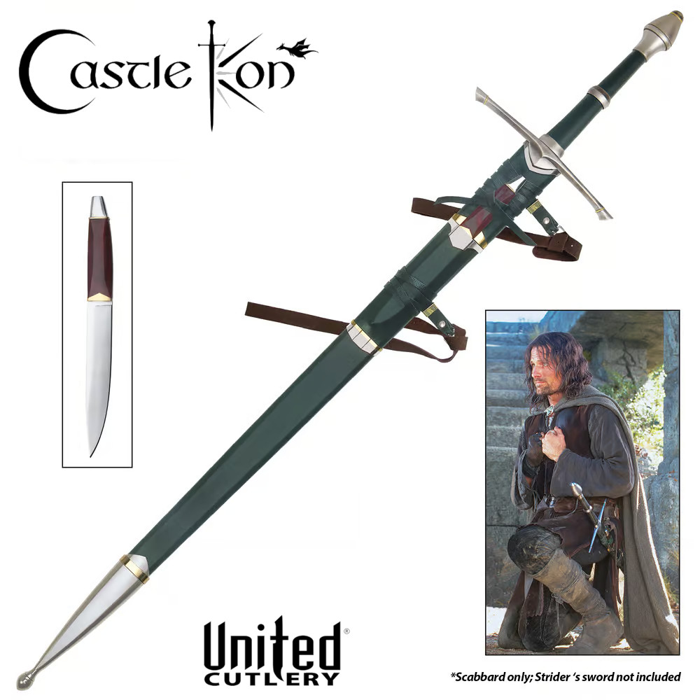 The Sword Of Strider Scabbard – Castle Kon