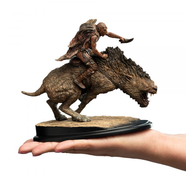 Weta Polystone – Sharku on Warg Mini - Image 2