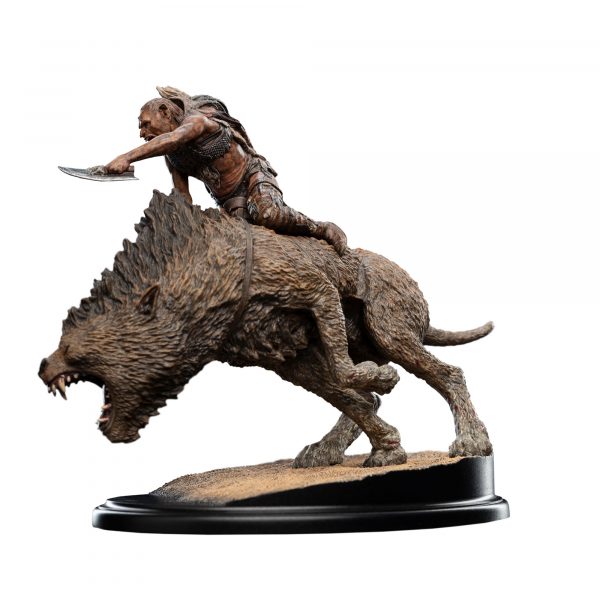 Weta Polystone – Sharku on Warg Mini - Image 7