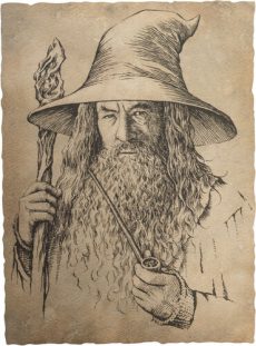 Weta - Gandalf Portrait Art Print