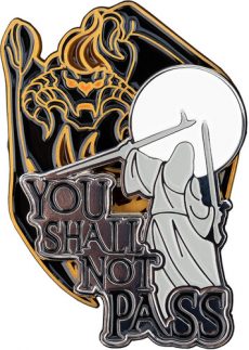Weta - You Shall Not Pass Stackable Enamel Pin Set