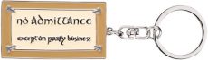 Weta - No Admittance Sign Enamel Keyring