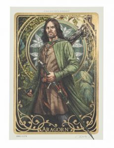 Weta - Aragorn Limited Edition Art Card