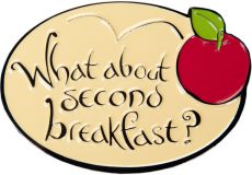 Weta - About Second Breakfast? Enamel Magnet