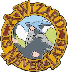 Weta - A Wizard Is Never Late Enamel Magnet